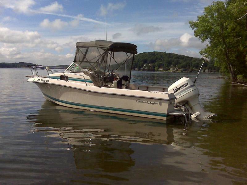 1990-Chris-Craft-Sea-Hawk 1987 Chris Craft Sea Hawk 216 Walk Around | Free Classifieds- Buy ...
