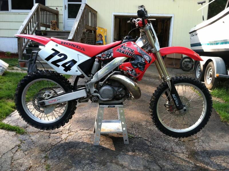 2001 Honda cr250 suspension setup #4