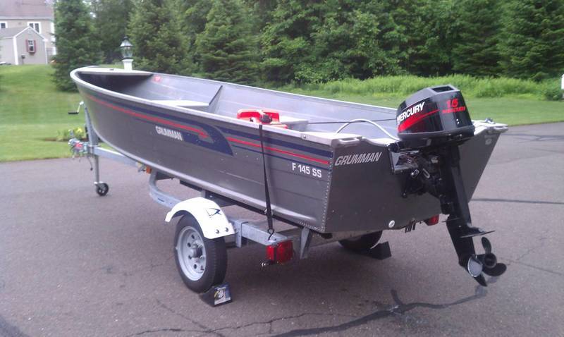 14 FT. ALUMINUM BOAT FOR FISHING AND HUNTING. for sale in ...