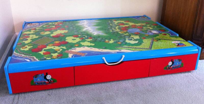 trundle train table