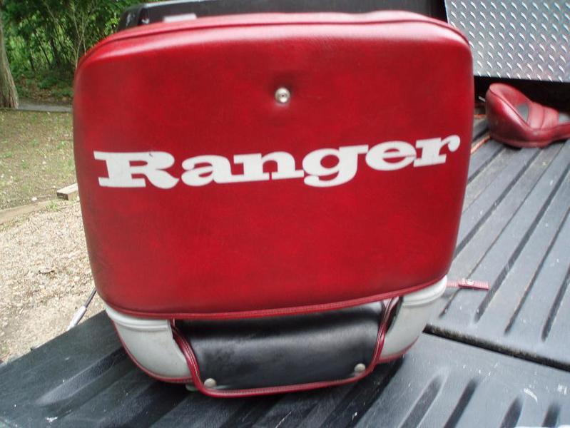 Ranger bass boat seats